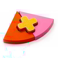 تطابق الاشكال الملونة - دائرة