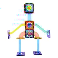 العاب المغناطيس انابيب والتتبع البصري 75 قطعة