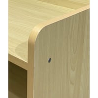 وحدة تخزين 7 فتحة - خشبي فاتح بلاي وود - لايشمل ال...