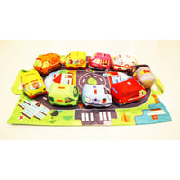 بيبي سوفت - سيارت اسفنجية 9 قطع