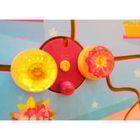 لوحة جدارية خشبية - المحيط بمقاس 52X52 سم - لعبة م...