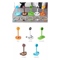 لعبة رمي الحلقات على شكل حيوانات