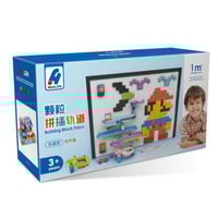 مجموعة مكعبات مع قواعد بمساحة 1 متر مربع على الجدا...