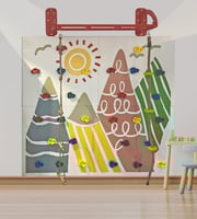 ستاند تعليق مراجيح عرض 130 سم - اخضر