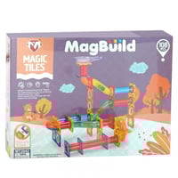 العاب المغناطيس انابيب شفافة 108 قطعة