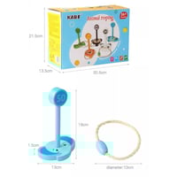 لعبة رمي الحلقات على شكل حيوانات