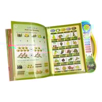 كتاب إلكتروني صوتي تفاعلي لتعليم العربية والانجليز...