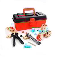 حقيبة ألعاب البناء والتركيب