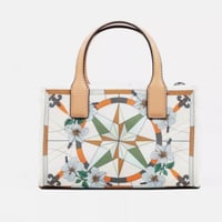 Tory burch ELLA Compass French Cream Floral Nylon...