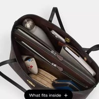 شنطه توت من كوتش بني محروق مثالية للجامعة والدوام