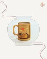 ورشة حفر وتلوين الأكواب الخزفية