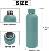 مطارة ستيل أخضر فاتح 500 مل