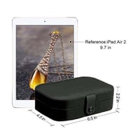 صندوق منظم للإكسسوارات لون أسود