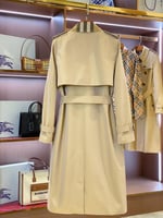 معطف كنسينغتون الطويل من بربري Kensington Trench C...