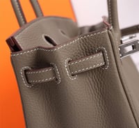 شنطه هيرميس بيركين 25 بلون إيتوب وجلد توغو بحلية ب...