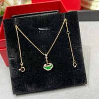 قلادة دوم آرت ديكو - ألاخضر