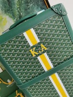 حقيبة السفر الفاخرة غويارد اخضر كلاسيك