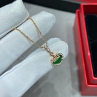 قلادة دوم آرت ديكو - ألاخضر