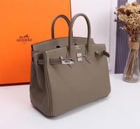 شنطه هيرميس بيركين 35 بلون إيتوب وجلد توغو بحلية ب...