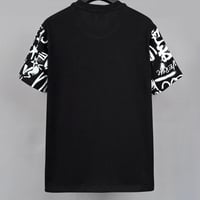 تيشيرت فيرساتشي جينز كوتور بطبعة فنية