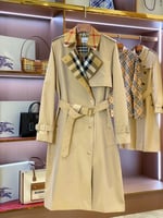 معطف كنسينغتون الطويل من بربري Kensington Trench C...