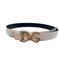 حزام دولتشي آند غابانا مصنوع من الجلد الفاخر