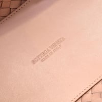 بوتيغا فينيتا حقيبة يد كابات ميني جلد مجدول