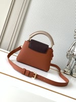 شنطة لويس فيتون الفاخرة بلون الكراميل