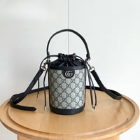 شنطه أوفيديا الصغيرة بتصميم دلو من غوتشي