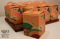 بوكس 12 عيدية (العيد بوجودك سعيد) معبأه بالحلويات