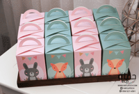 بوكس 12 عيدية ( الأرنب والثعلب) معبأه بالحلويات