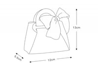حقيبة جلدية للتوزيعات (مجموع من 5 حقائب) اللون الس...