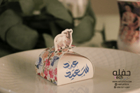 علب توزيعات أزهار - (مجموعه من 6 علب )