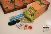 بوكس 12 عيدية (العيد بوجودك سعيد) معبأه بالحلويات