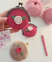 محفظة كروشيه