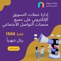 إدارة حملات التسويق الإلكتروني على جميع منصات التو...