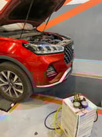 ابرة تهريب الفريون مع تعبئة الفريون بسعر 166 ريال...