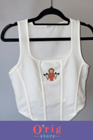 توب نسائي فتاة العضلات