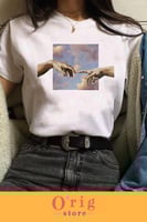 تيشيرت بطبعة سماء