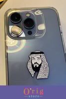 استيكر معدني للجوال الأمير محمد بن سلمان