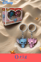 سلسلة مفاتيح ثنائية ستيتش وانجل