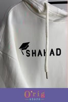 بلوفر تخرج قبعة واسم