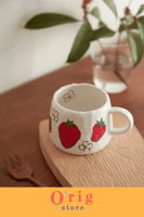 كوب الفراولة