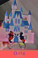 حامل مفاتيح ثنائية ميكي ماوس