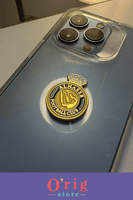 استيكر معدني للجوال النصر