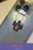 استيكر معدني للجوال ميسي 10