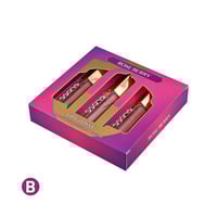 طقم ملمع شفاه بلمسة سحرية (ليب قلوس ) 3قطع، روز بي...