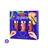 ملمع شفاه ليب قلوس 3 قطع ، روز بيرى درجة B