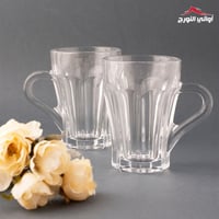 أكواب شاي زجاجيه