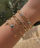 اساور مطلية عيار 18K